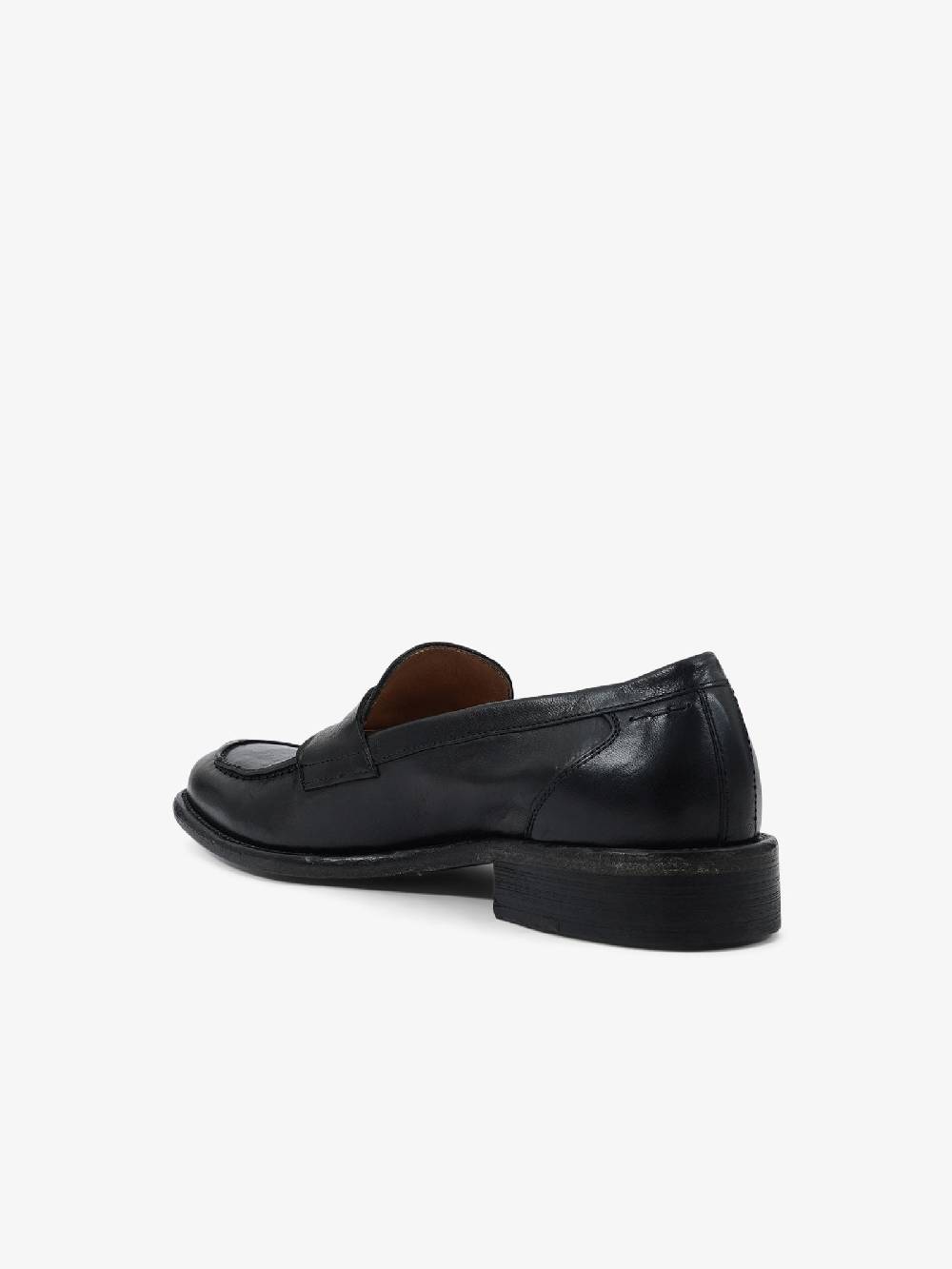 ROGAL'S Mocassini PANKA 5 uomo pelle nero Offerta Giorno del Papà