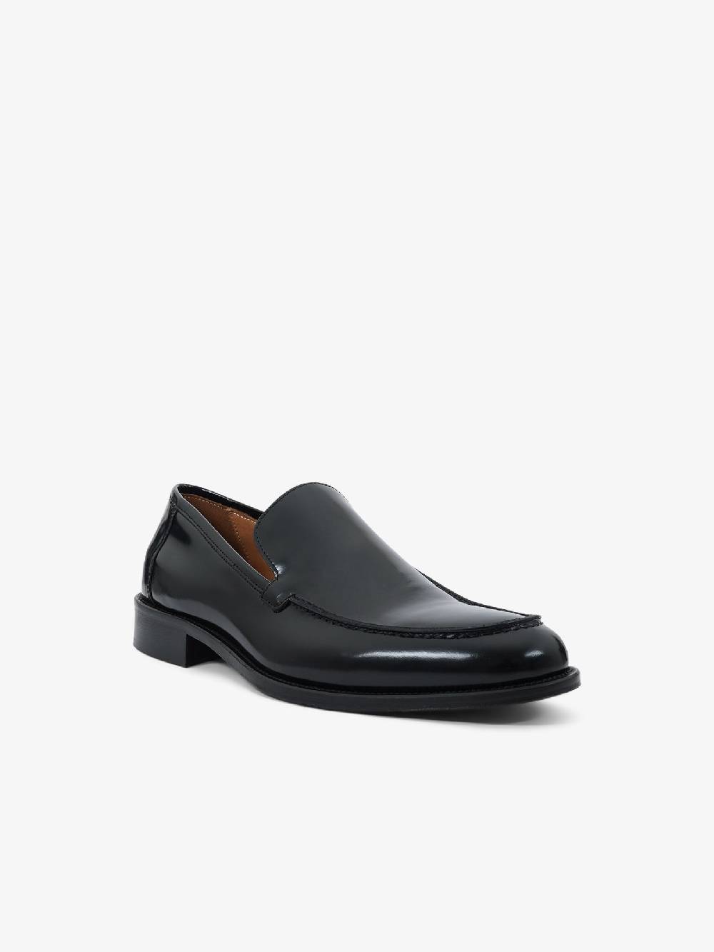 ROGAL'S Mocassini OXFORD 5 uomo pelle nero Offerta San Valentino