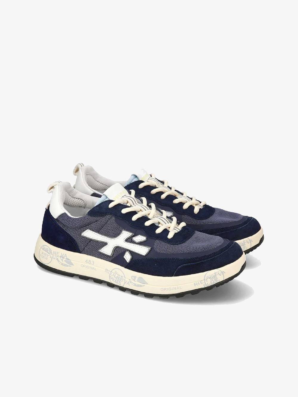 PREMIATA Sneakers NOUS uomo pelle nero Offerta migliore