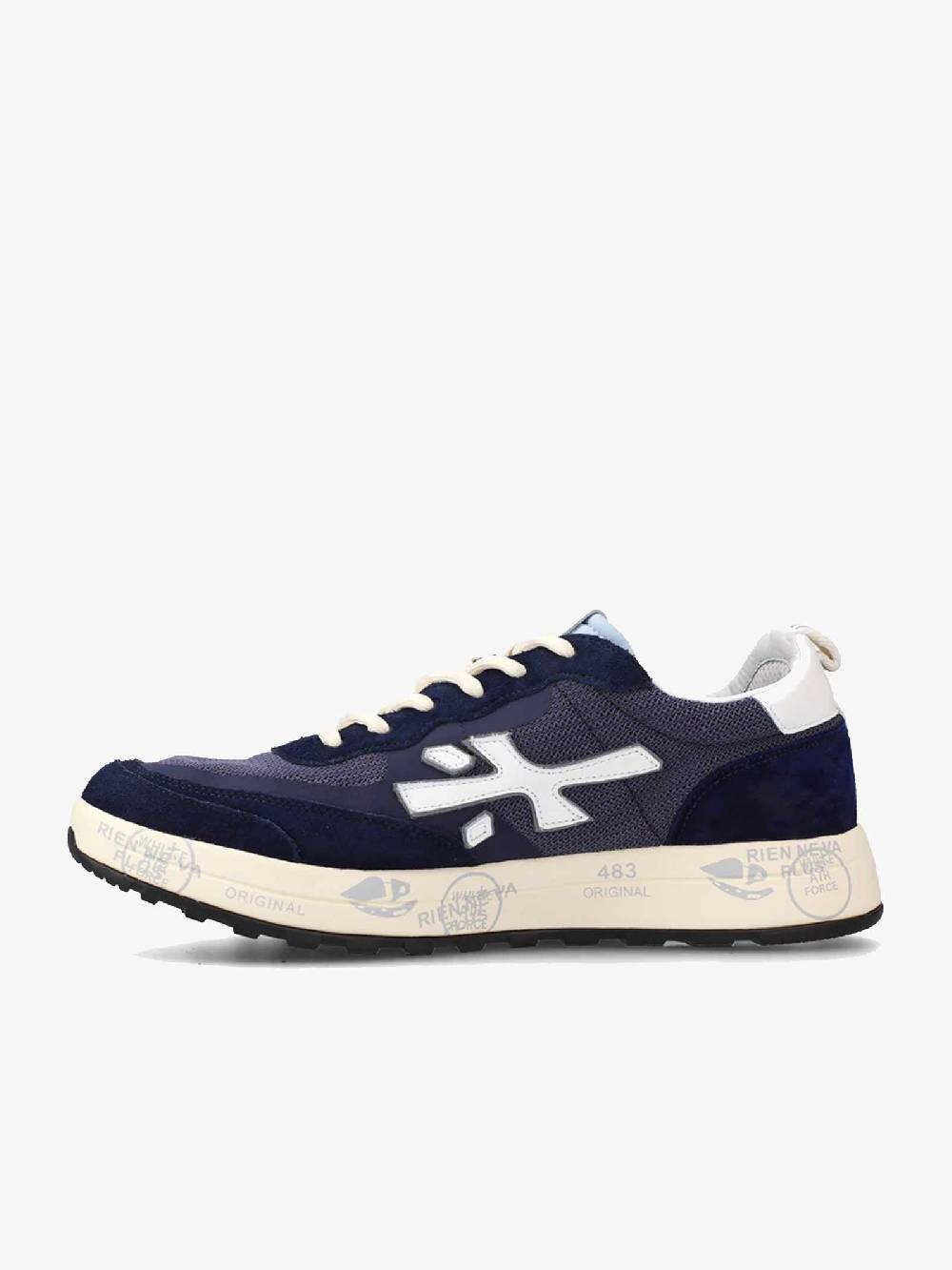 PREMIATA Sneakers NOUS uomo pelle nero Offerta migliore