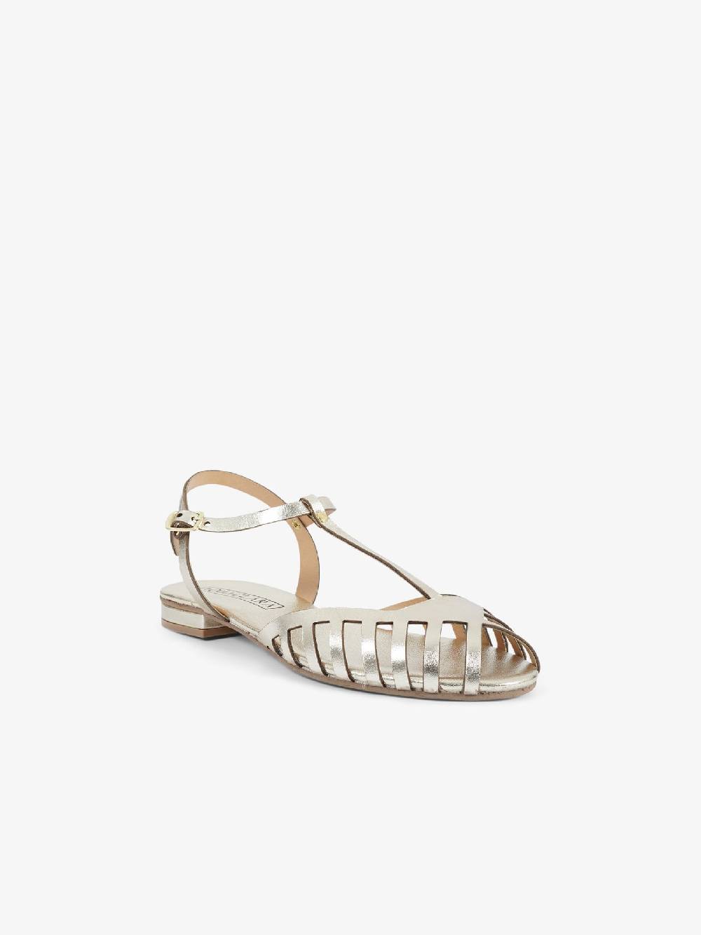 AQUACLARA Sandali bassi STROMBOLI-20 donna pelle oro Discount Store per i nuovi prodotti