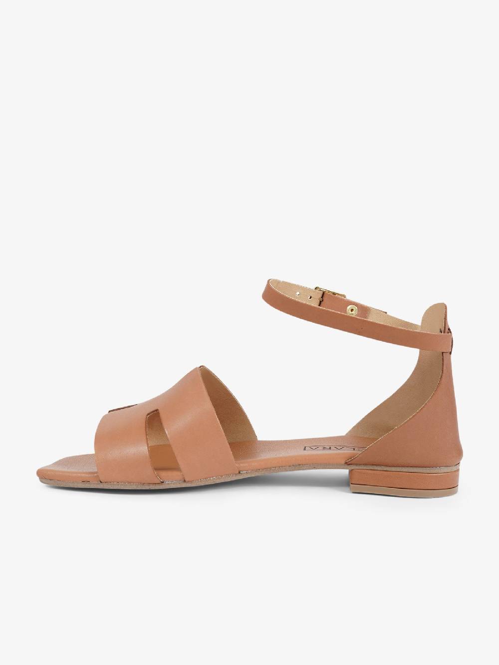 AQUACLARA Sandali bassi MILOS-20 donna pelle marrone 50% di sconto con spedizione gratuita