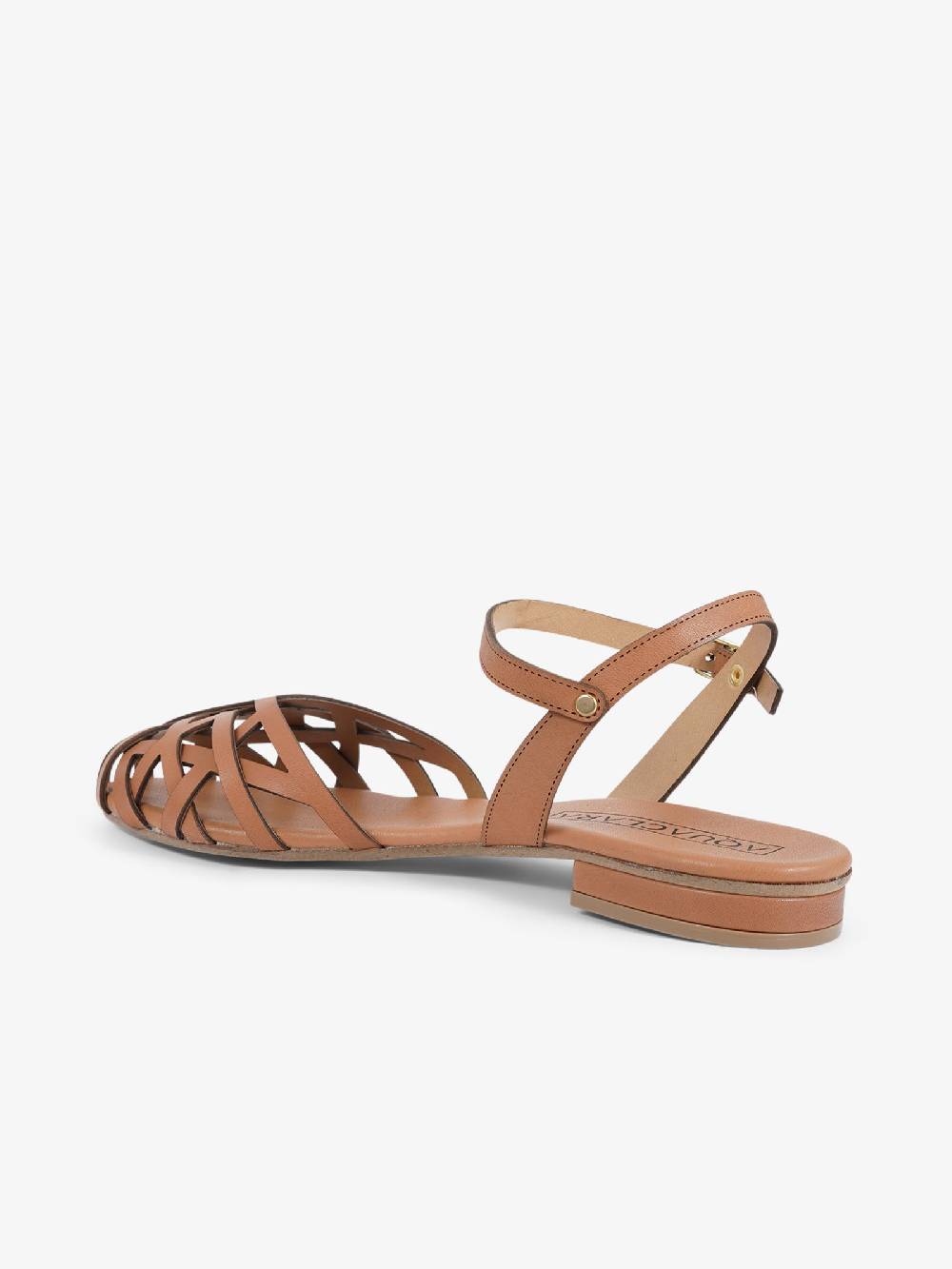 AQUACLARA Sandali bassi ITACA-20 donna pelle marrone Officina