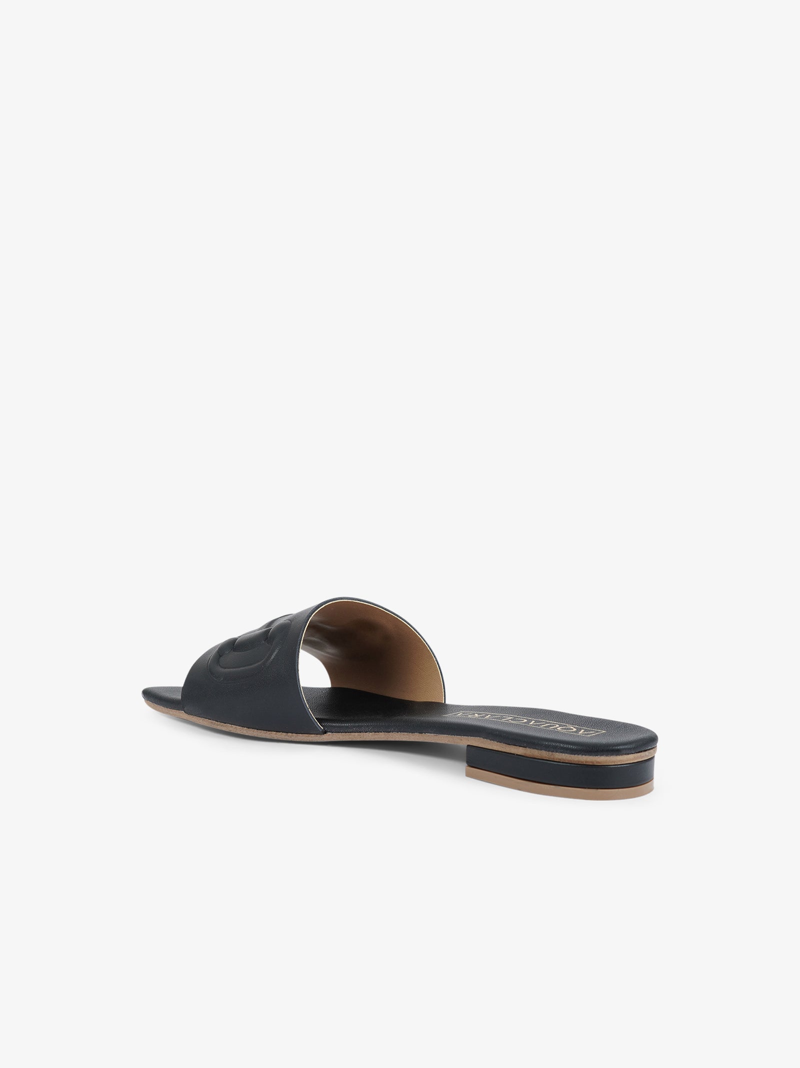 AQUACLARA Sandali bassi FIRENZE-20 donna pelle nero Esporta salva