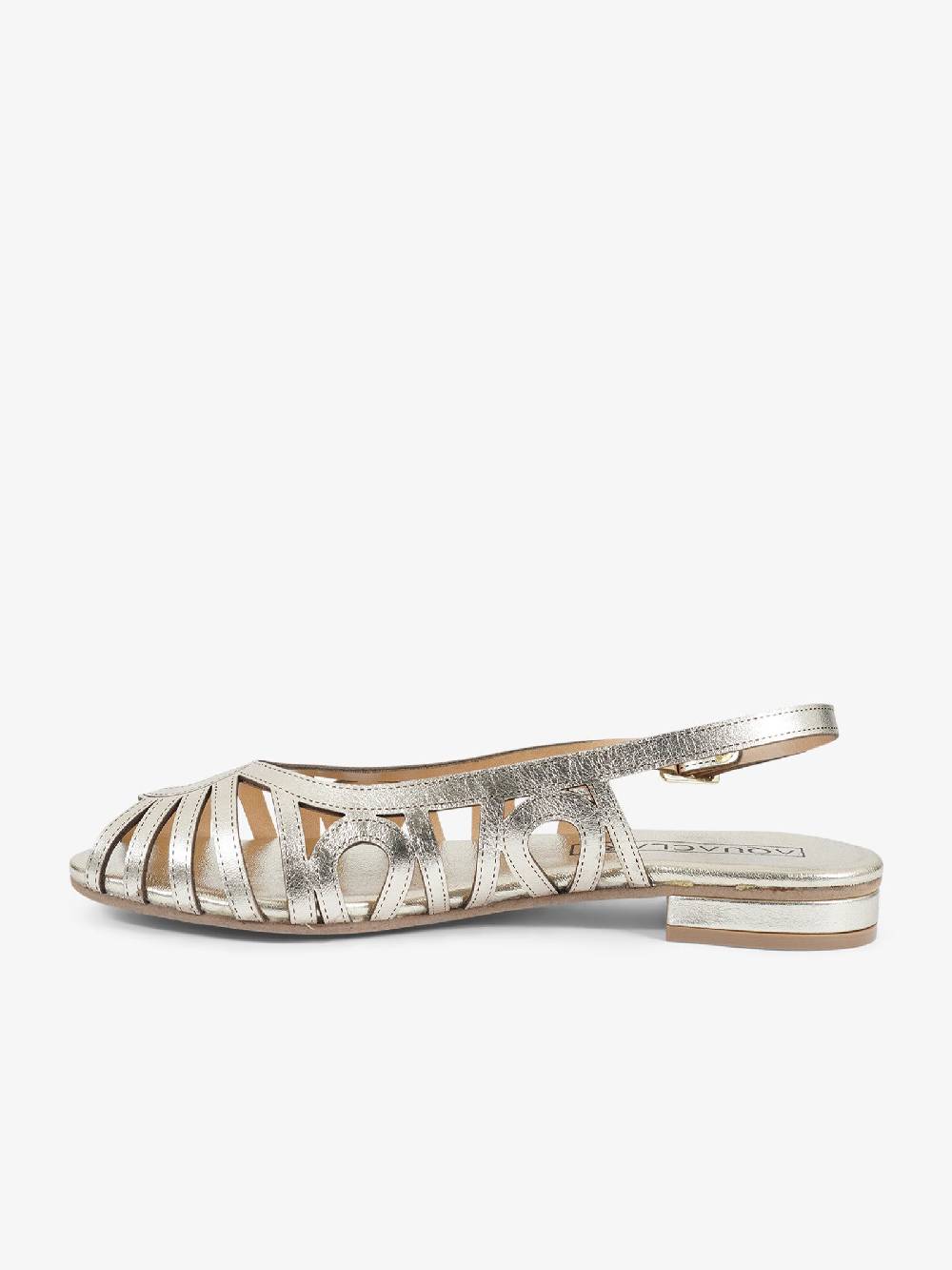 AQUACLARA Sandali bassi CAPRAIA-20 donna pelle oro In vendita