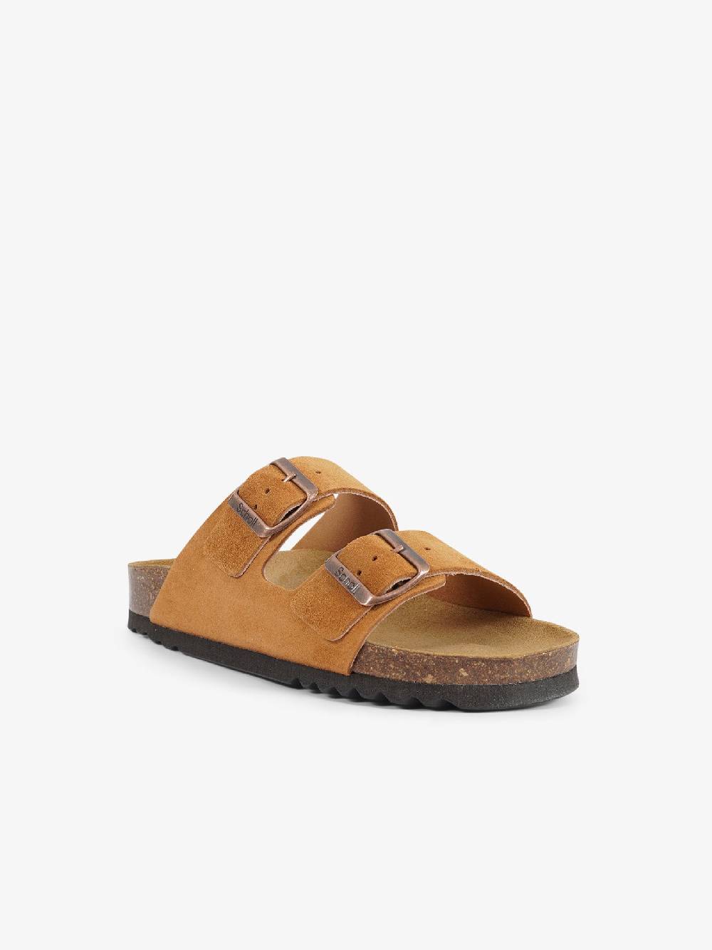 SCHOLL Ciabatte Josephine SL.F300501011 donna camoscio marrone Italy