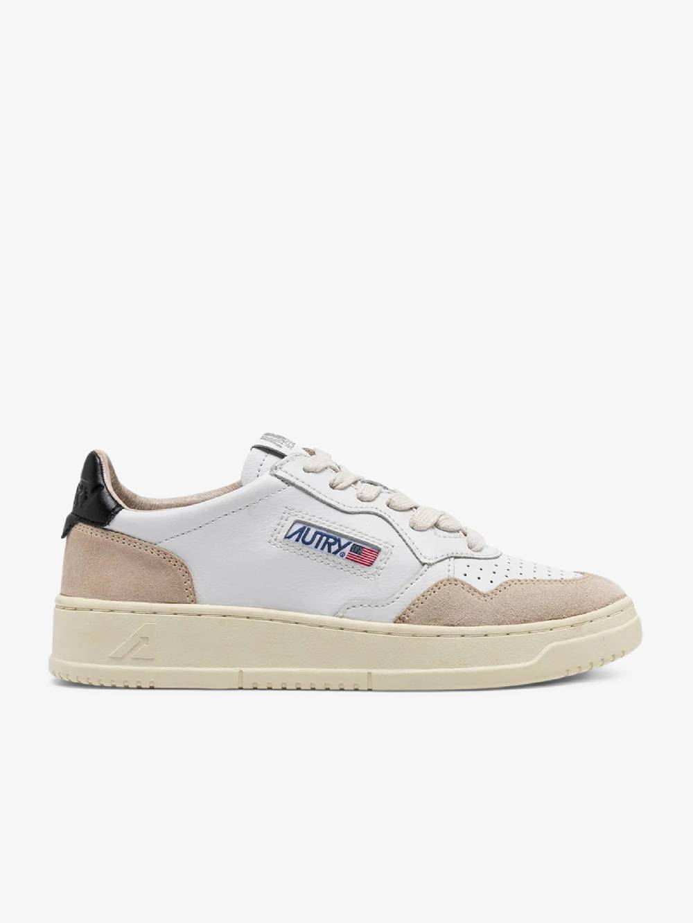 AUTRY Sneakers Medalist Low AULW donna pelle bianco In Linea