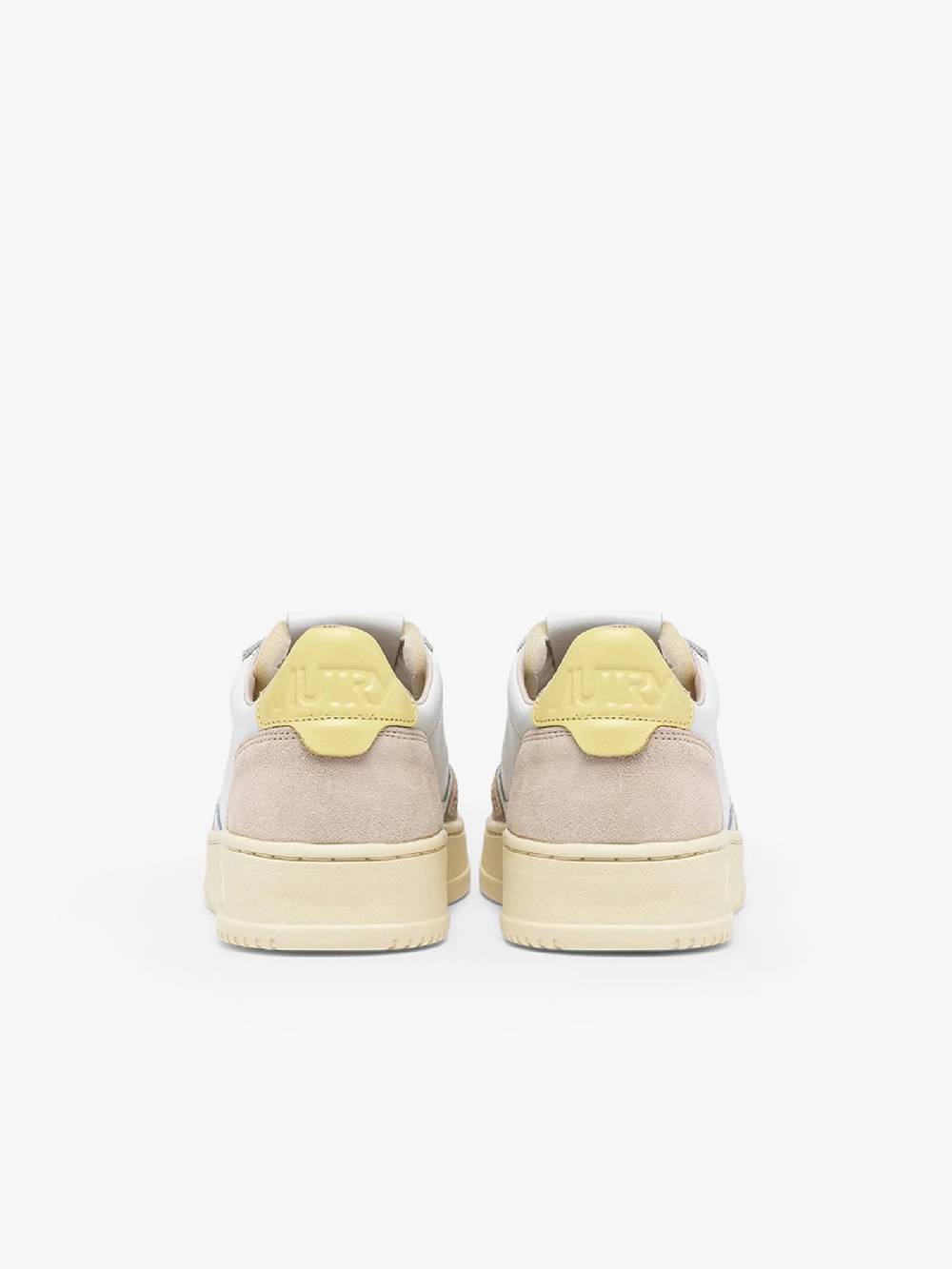 AUTRY Sneakers Medalist Low AULW donna pelle bianco Nuovo