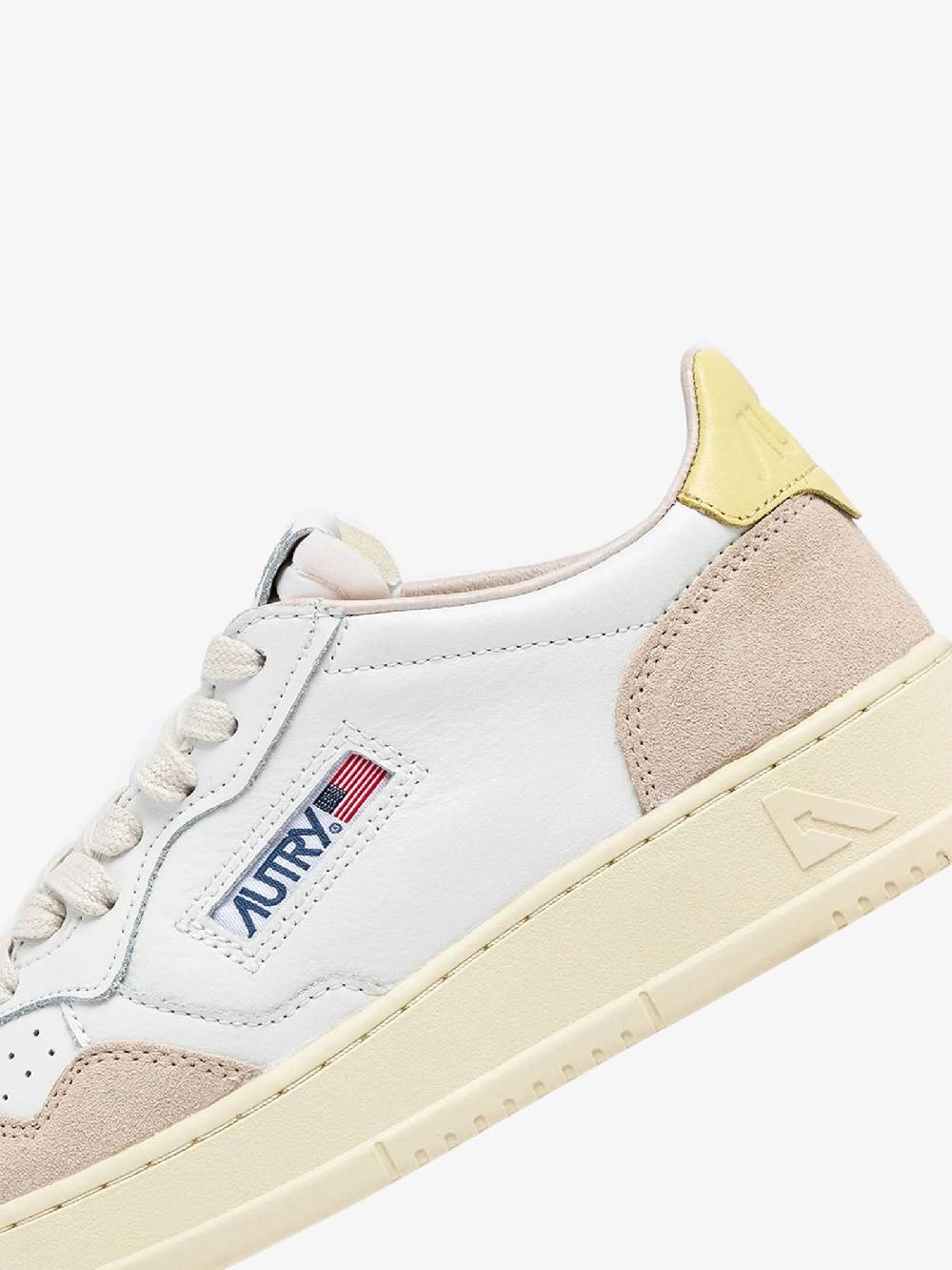 AUTRY Sneakers Medalist Low AULW donna pelle bianco Nuovo
