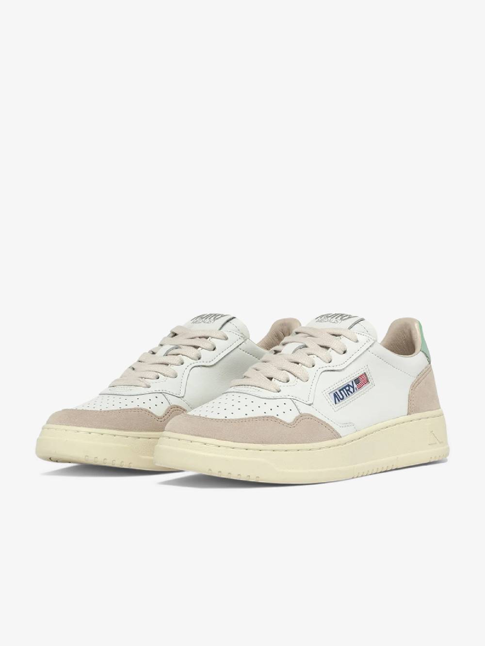 AUTRY Sneakers Medalist Low AULW donna pelle bianco Qualità