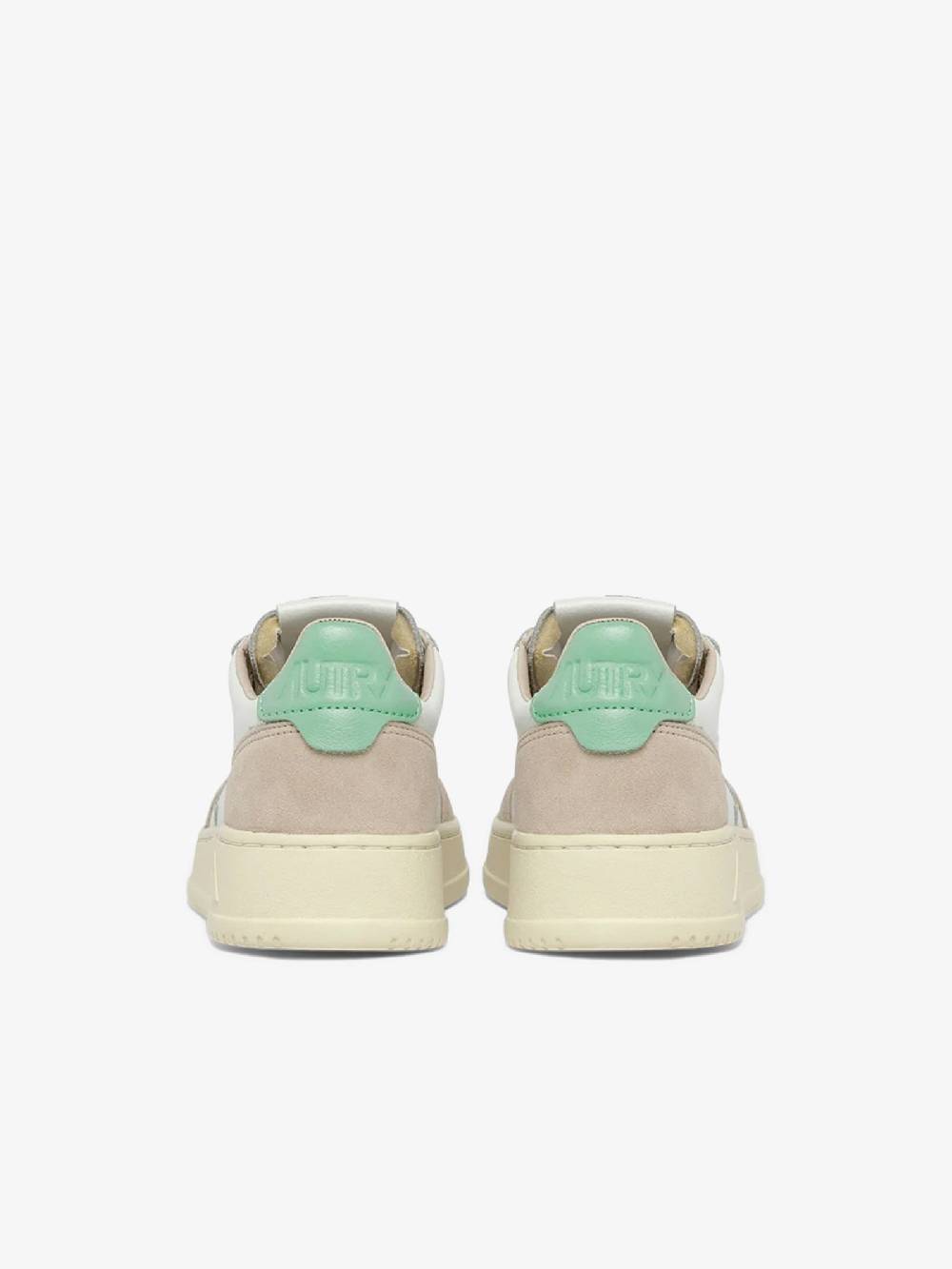 AUTRY Sneakers Medalist Low AULW donna pelle bianco Qualità