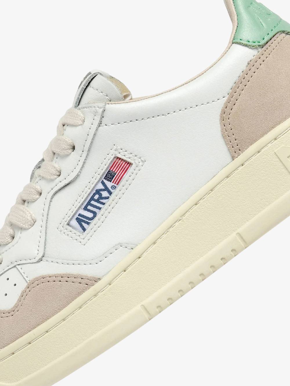 AUTRY Sneakers Medalist Low AULW donna pelle bianco Qualità