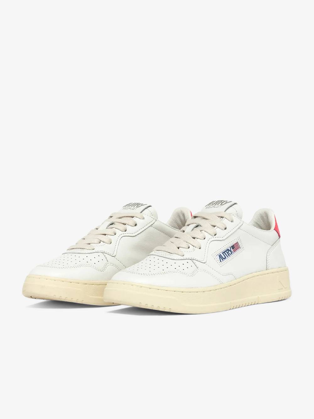 AUTRY Sneakers Medalist Low AULW donna pelle bianco Vendita