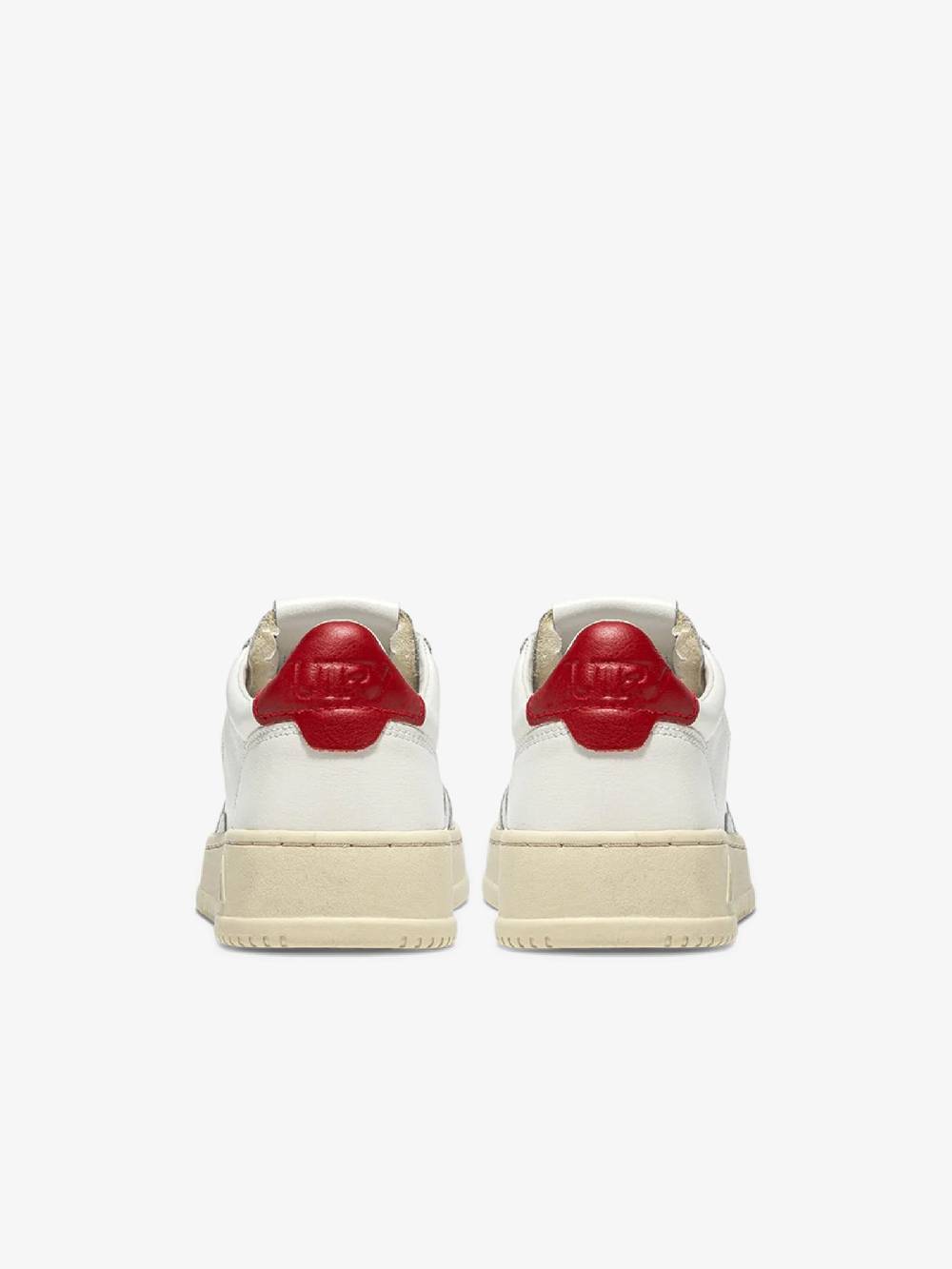 AUTRY Sneakers Medalist Low AULW donna pelle bianco Spedizione Gratuita