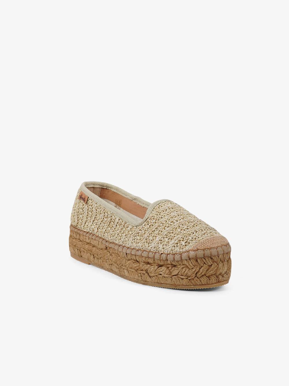 VIDORRETA Espadrillas rafia 74500RMMDT donna rafia beige Soddisfazione Garantita