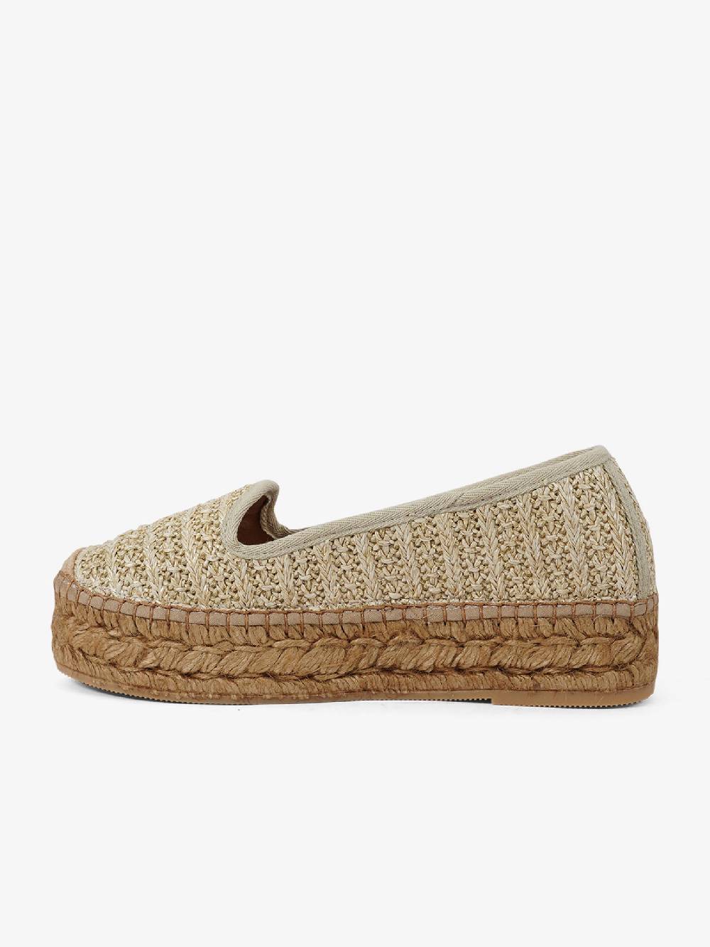 VIDORRETA Espadrillas rafia 74500RMMDT donna rafia beige Soddisfazione Garantita