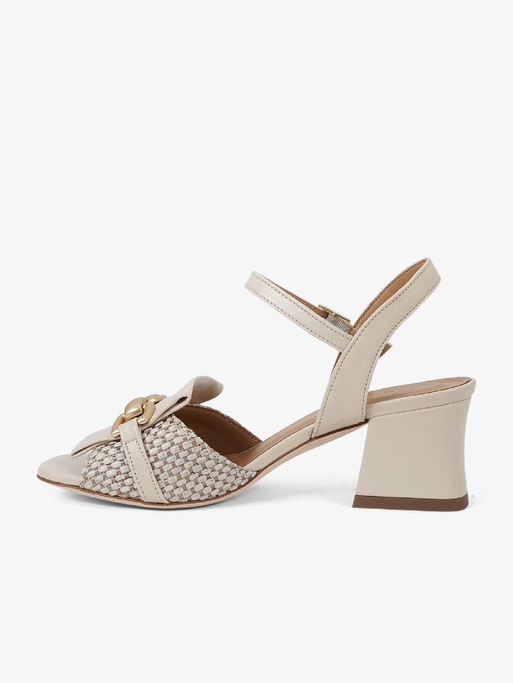 SORELLI Sandali con tacco Aria 2180/ARIANATURALE donna pelle beige Negozi Online