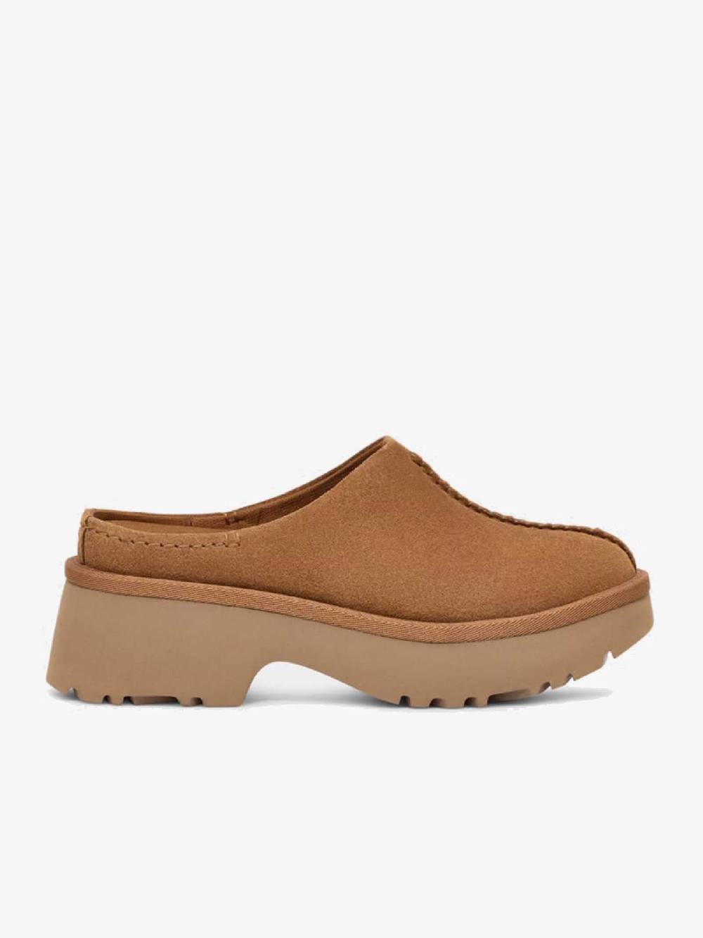 UGG Sabot W New Clog 1152731 donna pelle marrone Vendita Calda