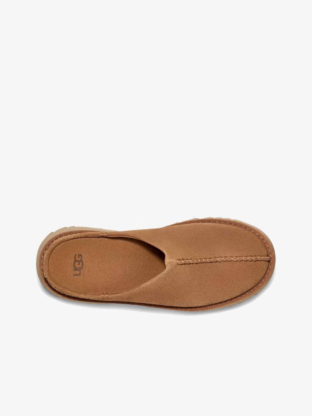 UGG Sabot W New Clog 1152731 donna pelle marrone Vendita Calda