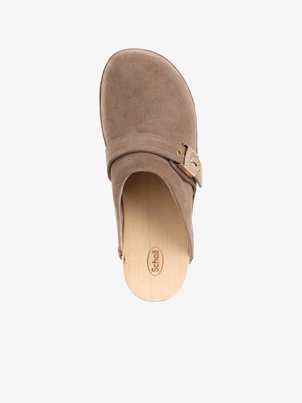 SCHOLL Sabot Pescura Clog 50 SL.F303571002 donna camoscio beige Vendita Economica