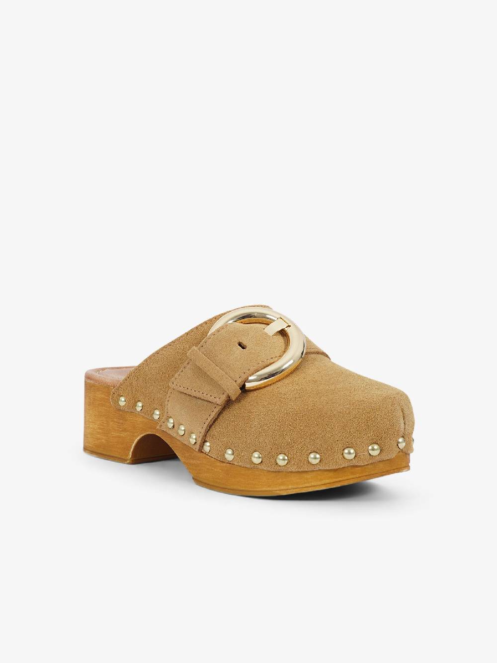 SANDRO ROSI Sabot Crosta Brandy 8975 donna pelle beige Saldi Di Fabbrica