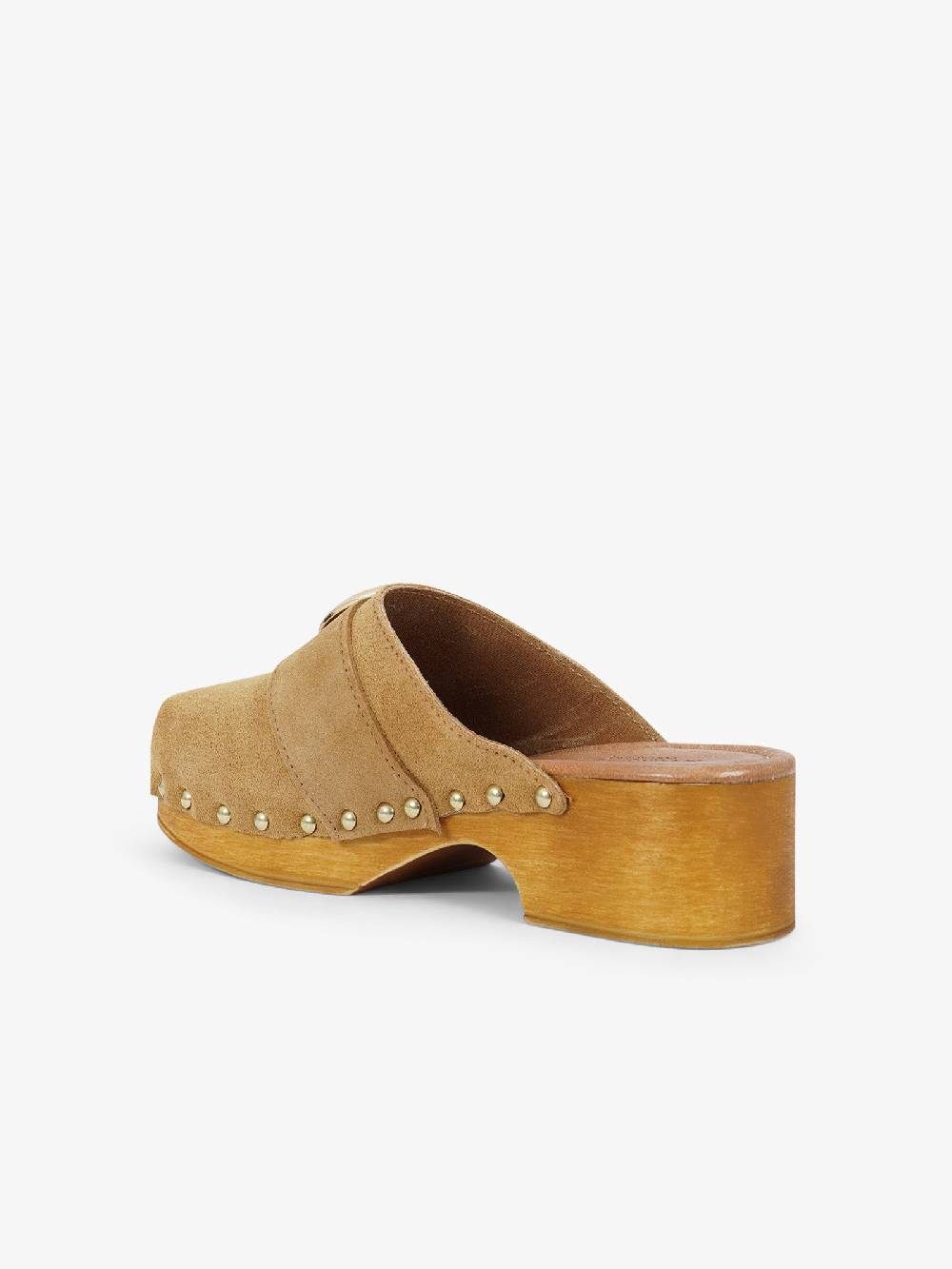 SANDRO ROSI Sabot Crosta Brandy 8975 donna pelle beige Saldi Di Fabbrica