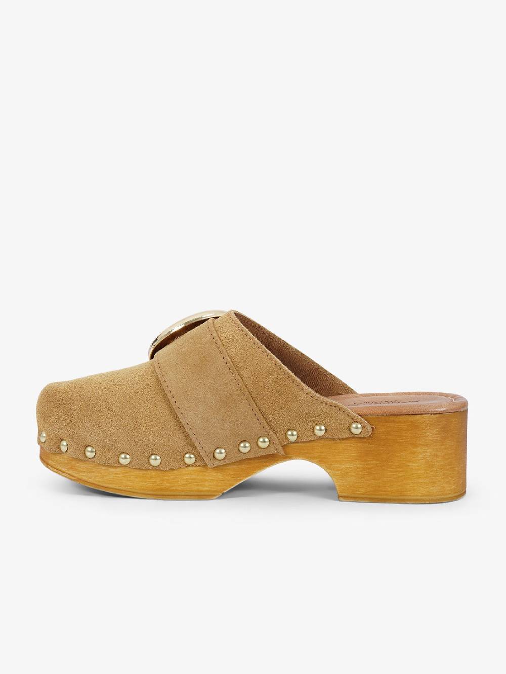 SANDRO ROSI Sabot Crosta Brandy 8975 donna pelle beige Saldi Di Fabbrica