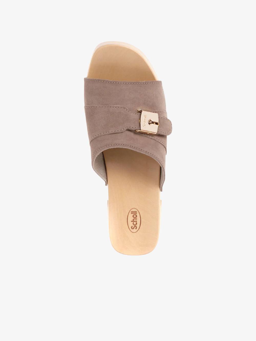 SCHOLL Sandali con plateau Pescura Sarah SL.F299811002 donna camoscio beige Negozio online di fabbrica