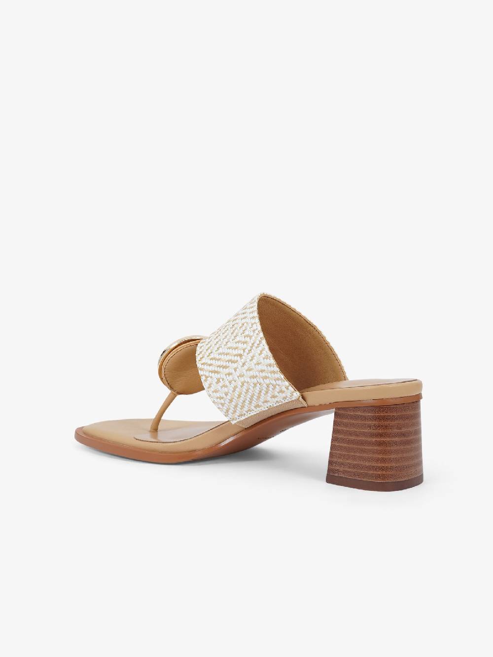 NOA HARMON Sandali con tacco Petra 9227 donna rafia bianco Offerta speciale