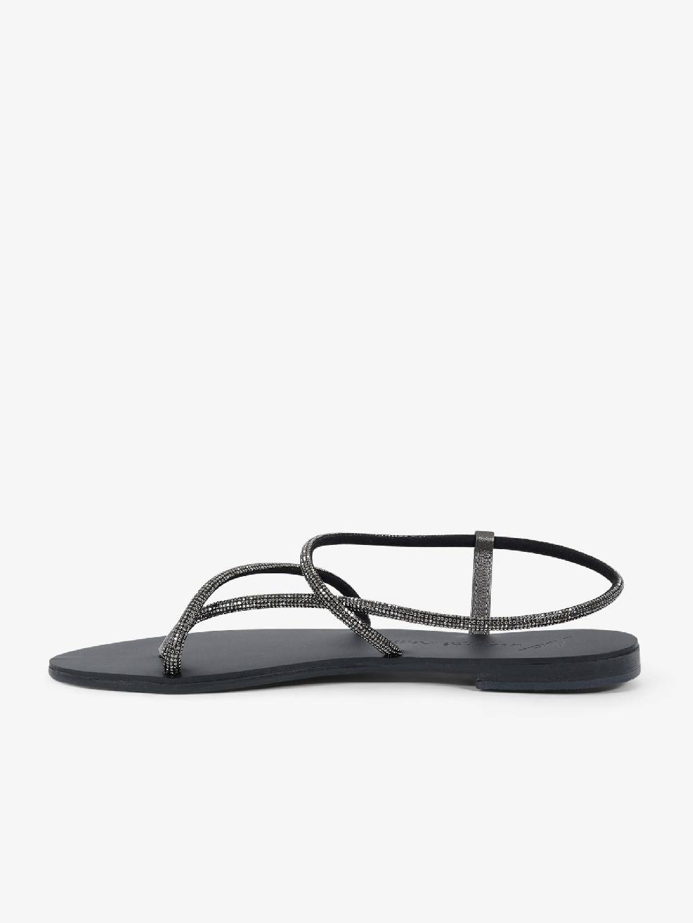 NICOLAS LAINAS Sandali bassi Tilos 67-TC donna nero Shopping online