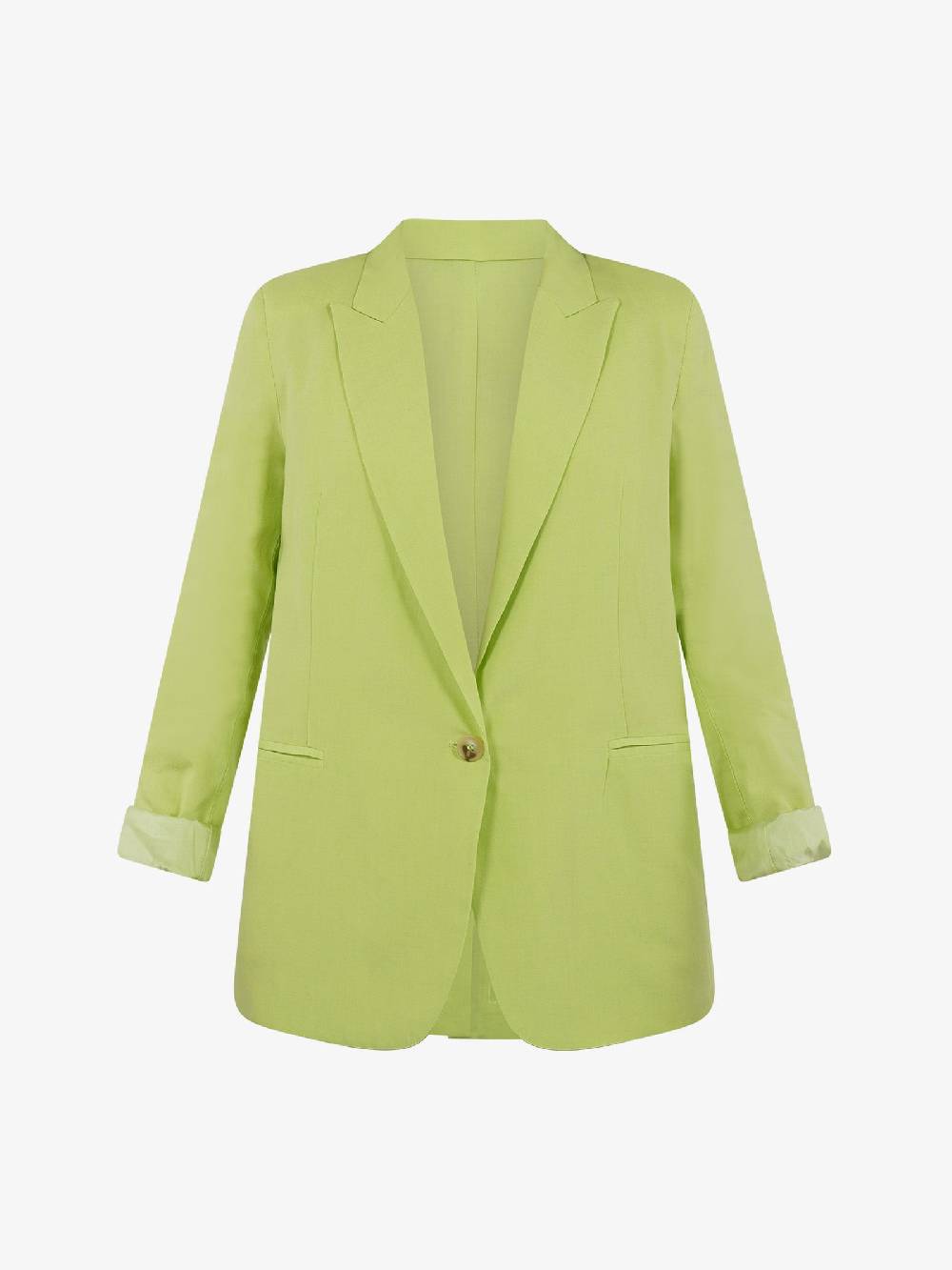 VICOLO Giacca monopetto TB1561 donna viscosa verde Offerta Giorno del Papà