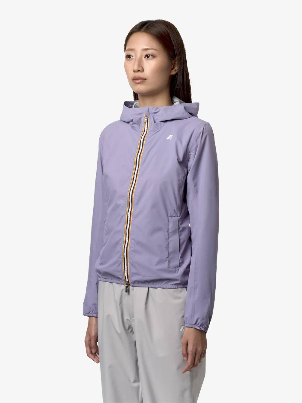 K-WAY Giubbotto Lily Stretch Dot K5127LW donna viola Ritorno libero