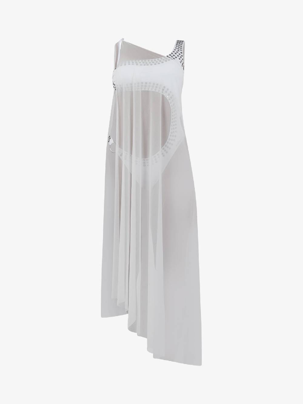 PIN UP Copricostume abito pareo lungo PE010AL donna bianco Fino al 50% di sconto
