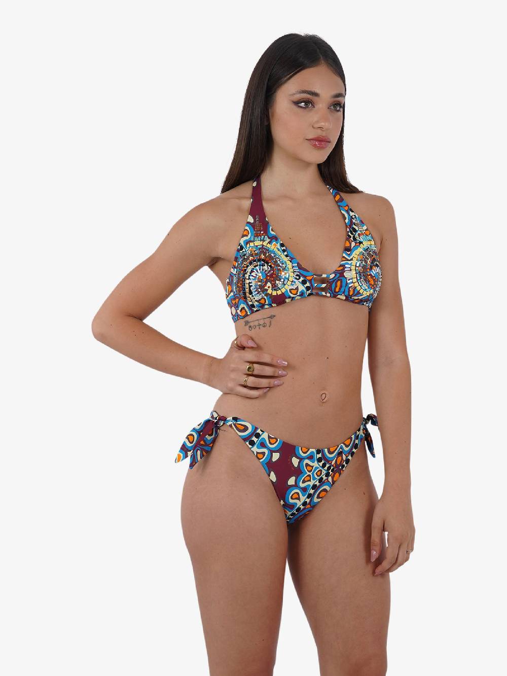 MISS BIKINI Costume da bagno bikini triangolo a vela V4002S donna multicolor Enormi sconti