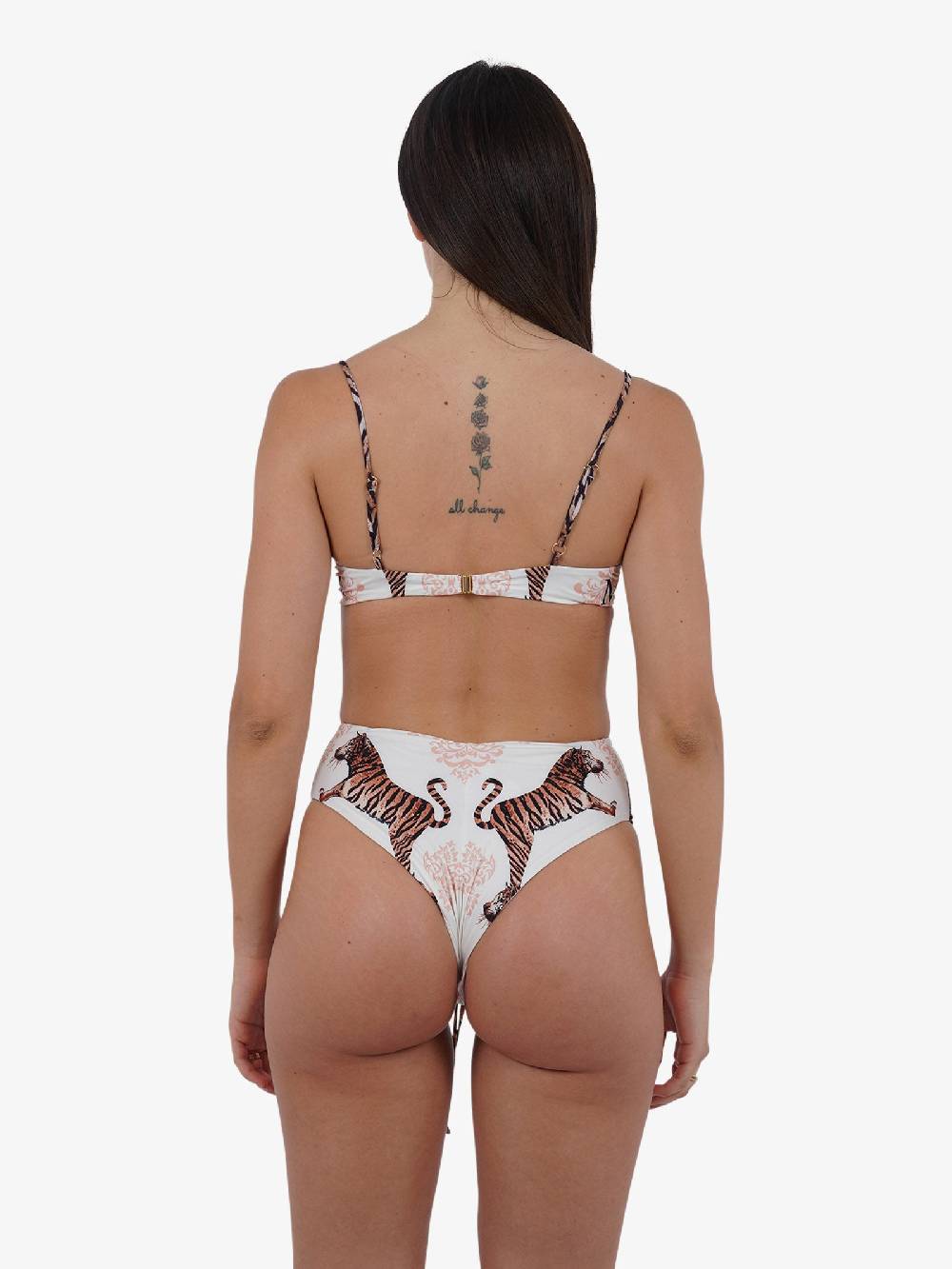 DISTRICT BY MARGHERITA MAZZEI Costume da bagno bikini ferro unito 4TS33 donna panna Trasporto libero internazionale