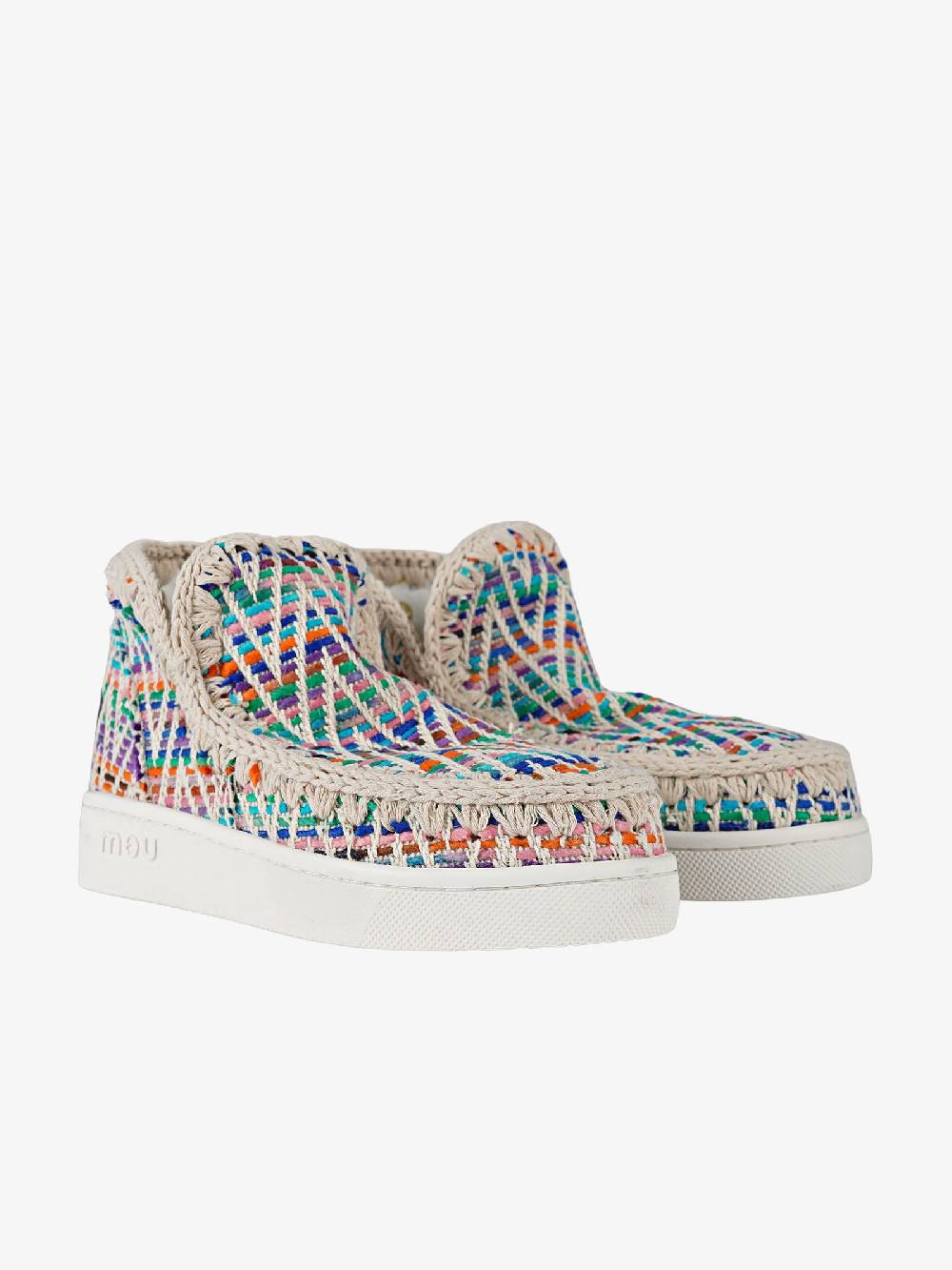 MOU Sneakers Eskimo Summer donna intrecciata multicolore 50% di sconto per tempo limitato
