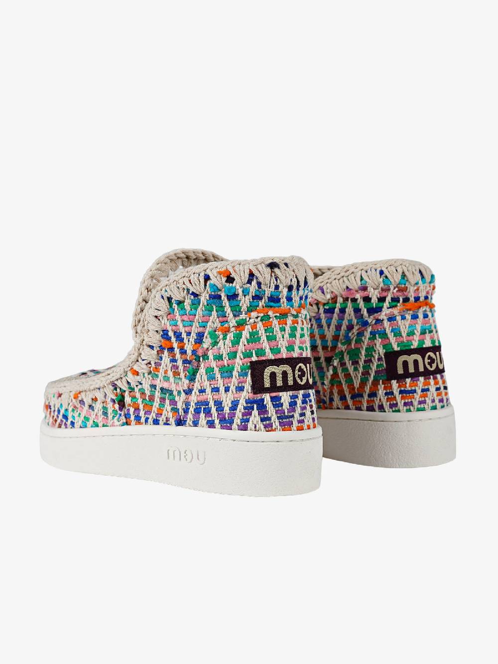 MOU Sneakers Eskimo Summer donna intrecciata multicolore 50% di sconto per tempo limitato