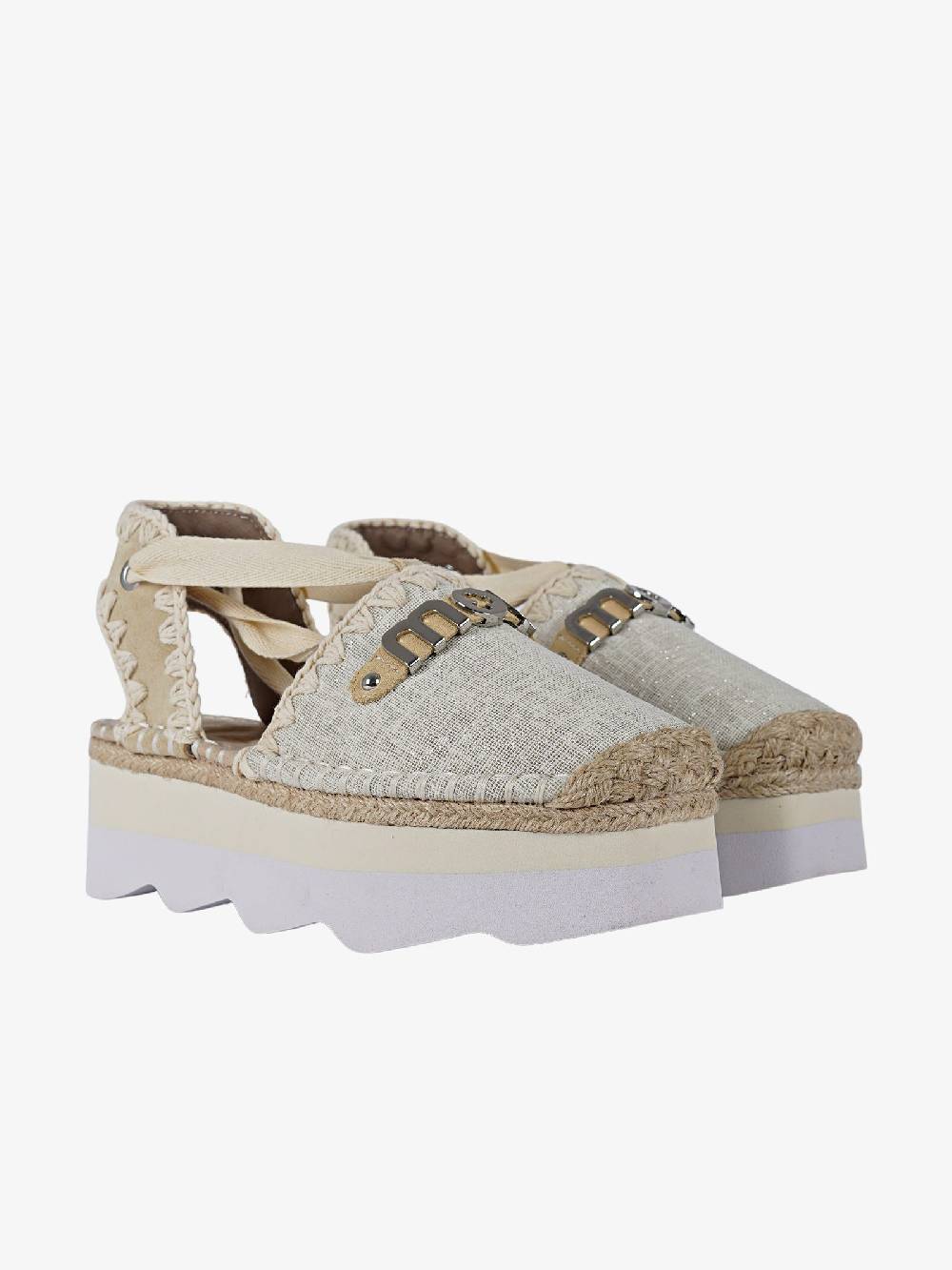 MOU Sandali 01 Platform donna beige 2025