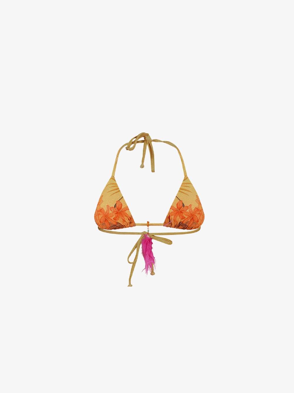 DISTRICT BY MARGHERITA MAZZEI Costume da bagno bikini triangolo 4FS30 donna giallo Prezzo Ridotto