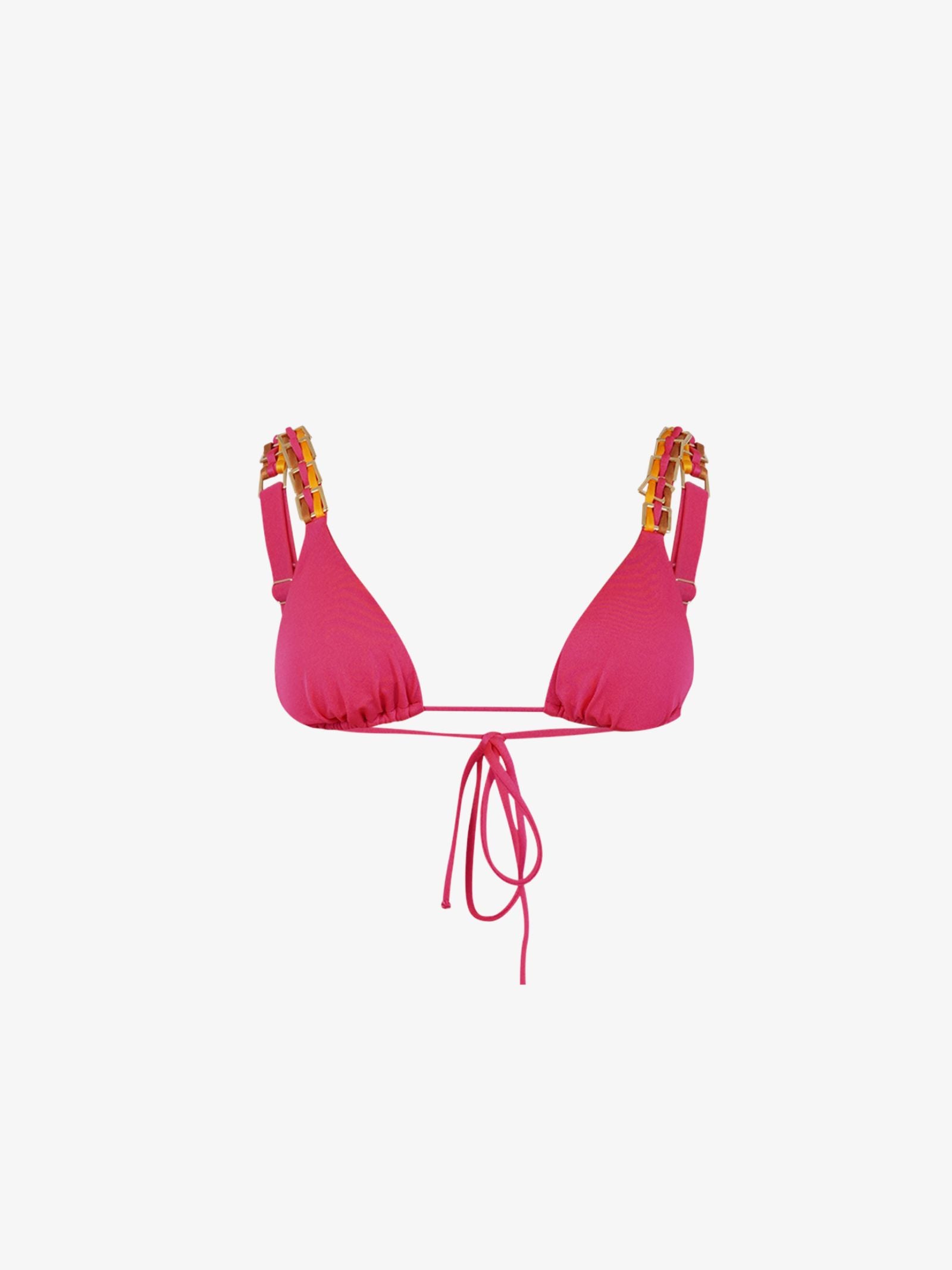 DISTRICT BY MARGHERITA MAZZEI Costume da bagno bikini triangolo 4FQ30 donna fucsia Offerta