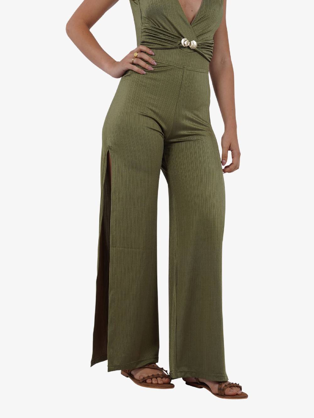 COTAZUR Copricostume pantalone conchiglia CTZ02071 donna verde Saldi