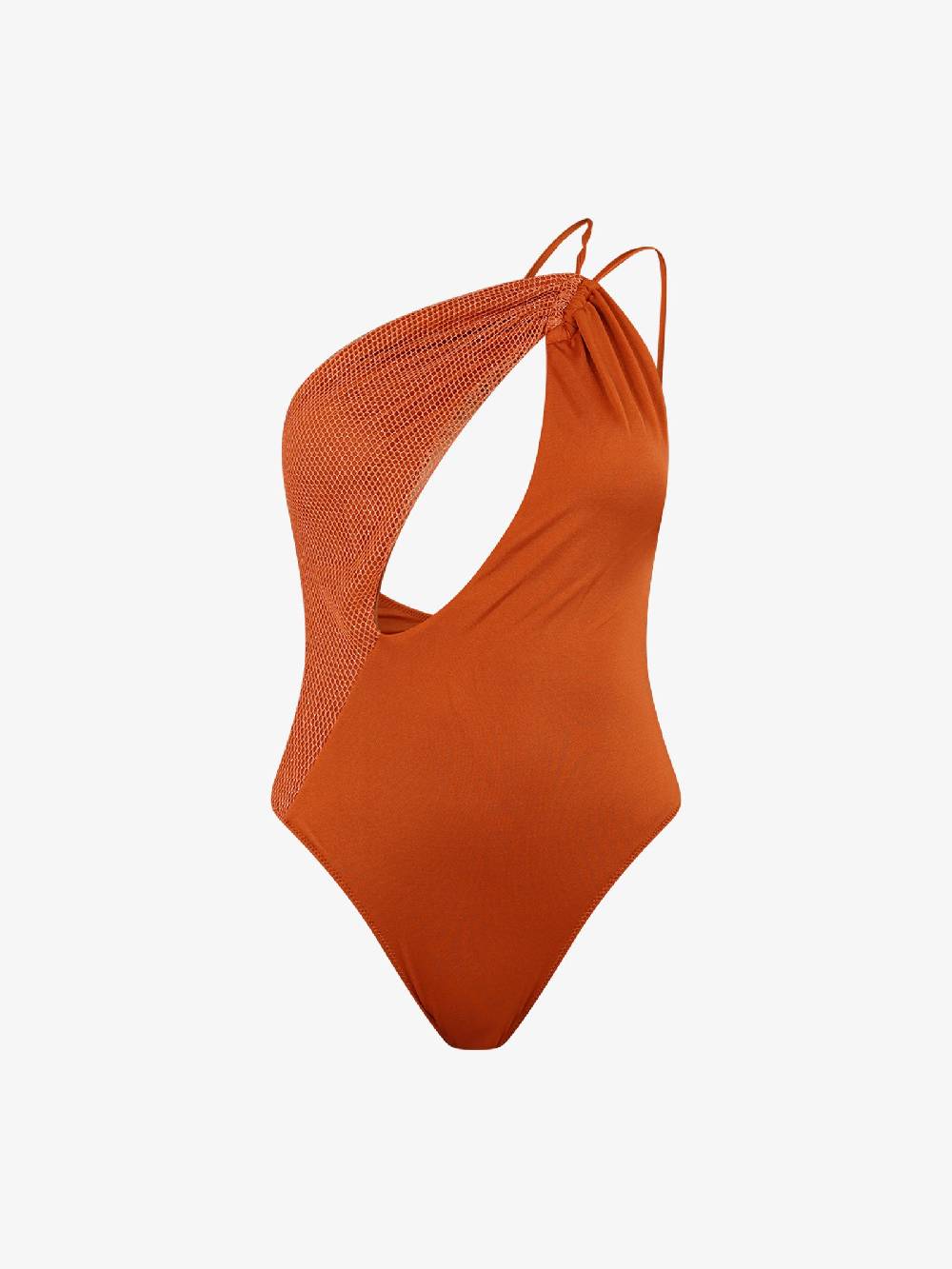 COTAZUR Costume da bagno intero microrete CTZ01425 donna arancione I Più Venduti