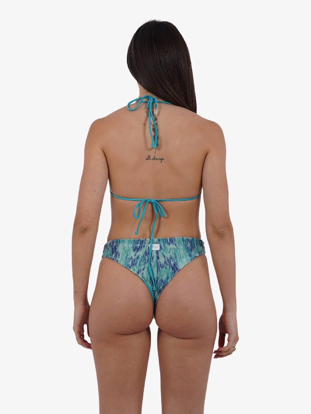 COTAZUR Costume da bagno fascia Hindi CTZ01371 donna azzurro Nuova