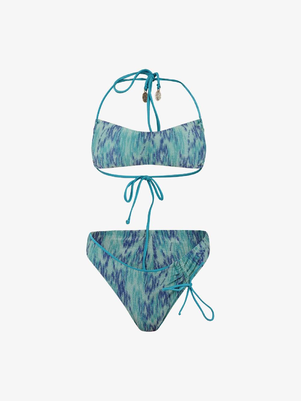 COTAZUR Costume da bagno fascia Hindi CTZ01371 donna azzurro Nuova