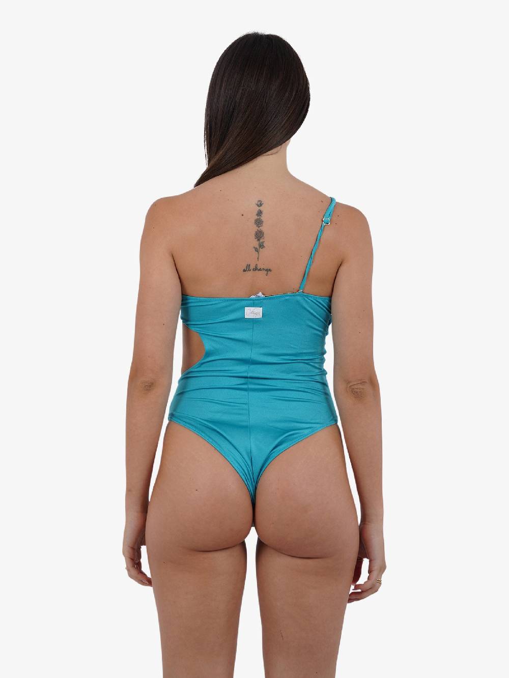 COTAZUR Costume da bagno intero drappeggiato CTZ01357 donna azzurro Negozio online di fabbrica