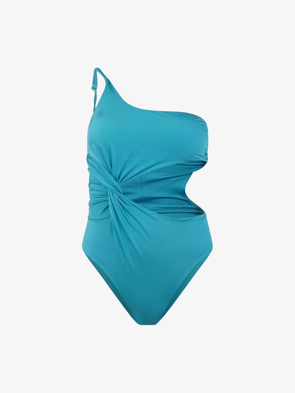 COTAZUR Costume da bagno intero drappeggiato CTZ01357 donna azzurro Negozio online di fabbrica