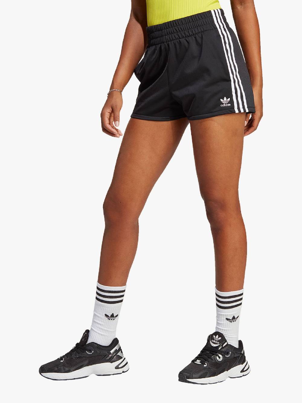 ADIDAS Shorts Adicolor 3-Stripes IB7426 donna nero Shopping online