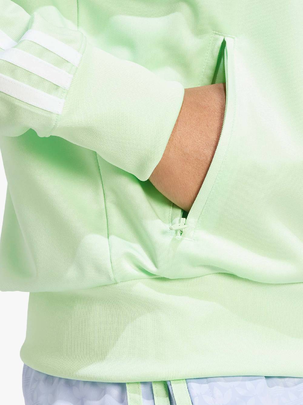 ADIDAS Felpa girocollo Adicolor Classics Firebird IP0614 donna verde Offerta esclusiva