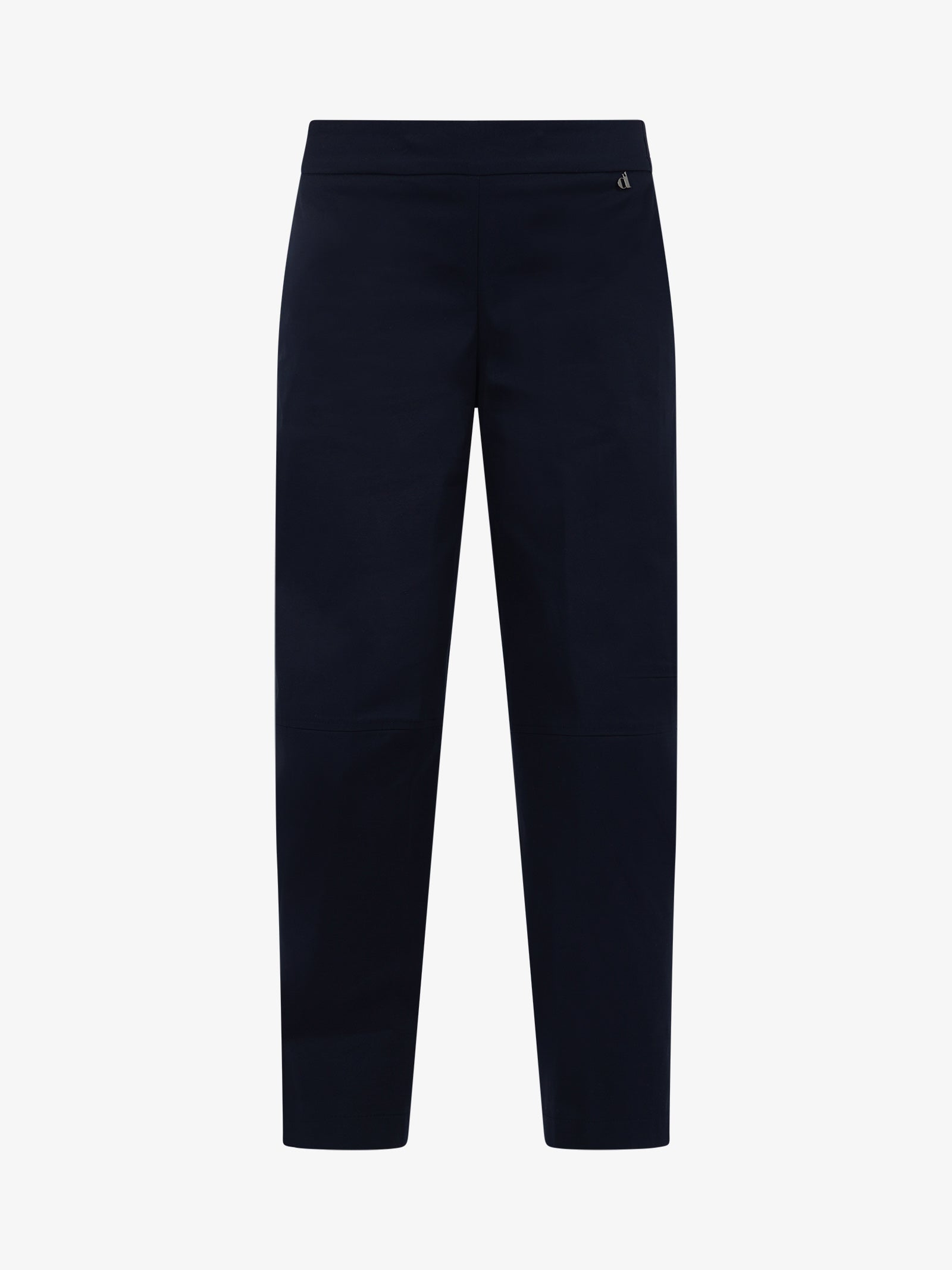 DIXIE Pantalone a palazzo P840J147 donna cotone blu Vendite stagionali