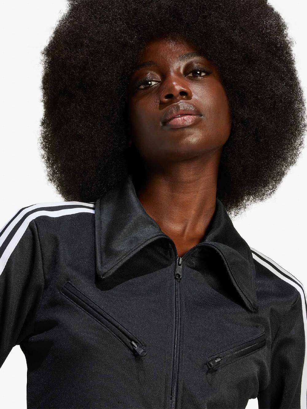 ADIDAS Felpa girocollo Montreal IU2524 donna cotone nero Offerta Anniversario